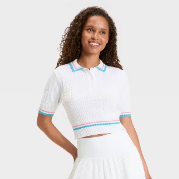 JoyLab Tops - Joy Lab short sleeve polo sweater